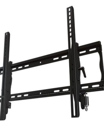 Crimson T55LL Universal Tilting Mount with Double Lock for 32″ to 80″ Flat Panel Screen, Black