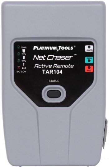 Platinum Tools TAR104 Active Remote for Net Chaser Ethernet Speed Certifier