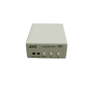 AVE 112001 Time-Date Camera Titler with Case & Power Supply