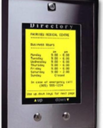Alpha TE7010-LCD 1000 Name Electronic Directory, Surface Mount