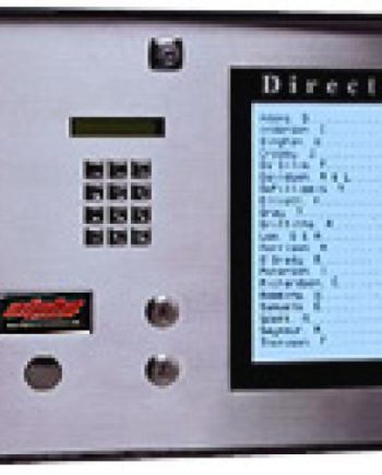 Alpha TE7210-LCD 700 Name Surface Mount Telephone Entry Master Directory, Stainless Steel