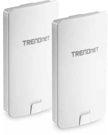 TRENDnet TEW-840APBO2K-CA 14 dBi WiFi AC867 Outdoor PoE Preconfigured Point-to-Point Bridge Kit