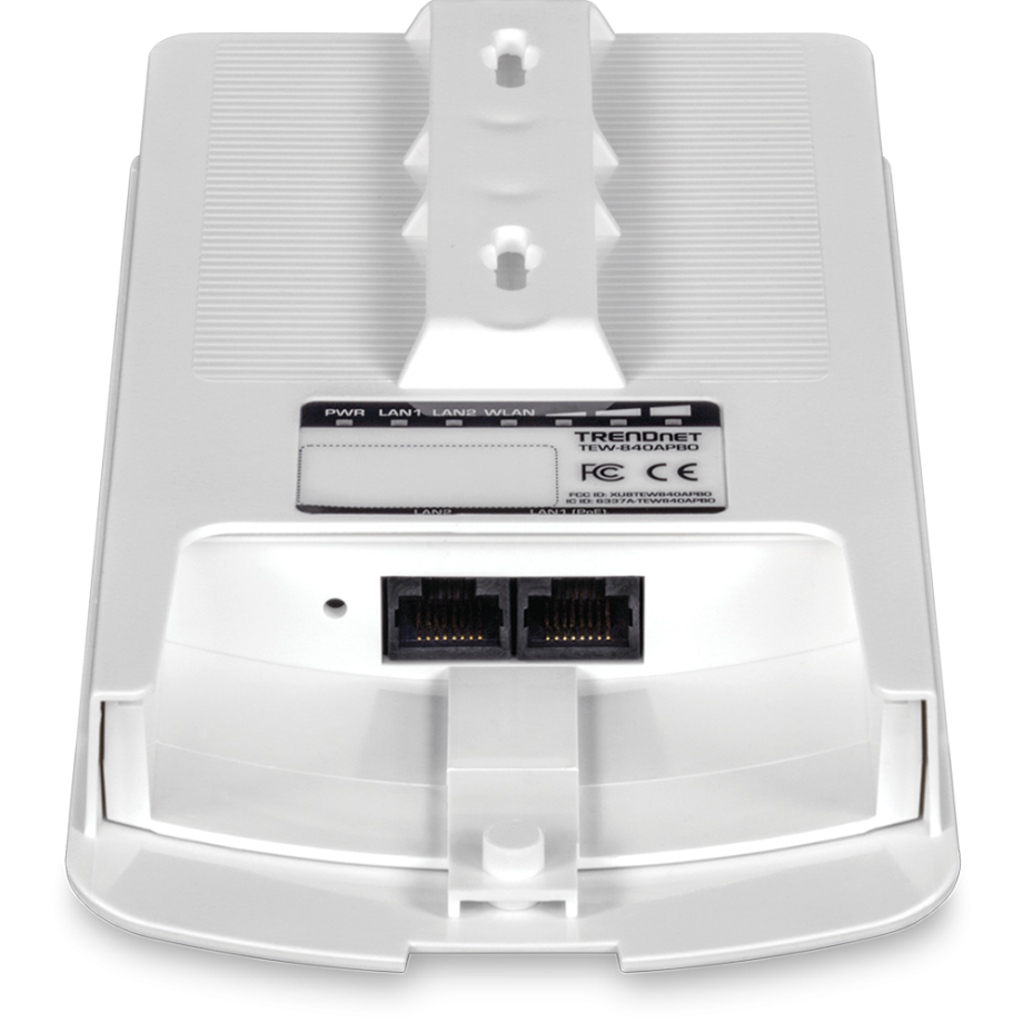 TRENDnet TEW-840APBO2K-CA 14 dBi WiFi AC867 Outdoor PoE Preconfigured Point-to-Point Bridge Kit