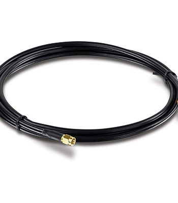 TRENDnet TEW-L102 Low Loss RP-SMA Male to RP-SMA Female Antenna Cable, 2m 6.5 Feet