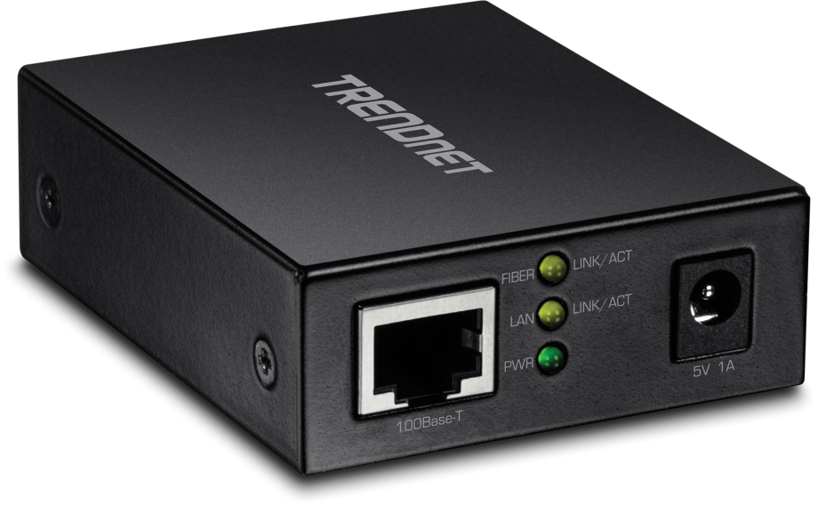 TRENDnet TFC-GSFP 1000BASE-T to SFP Fiber Media Converter