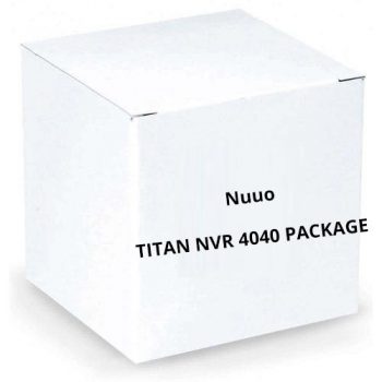 Nuuo Titan NVR 4040 Package Interior and Exterior Package