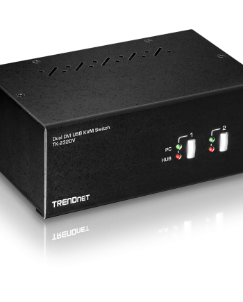TRENDnet TK-232DV 2-Port Dual Monitor DVI KVM Switch