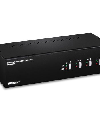 TRENDnet TK-440DP 4 Port Dual Monitor Display Port KVM Switch