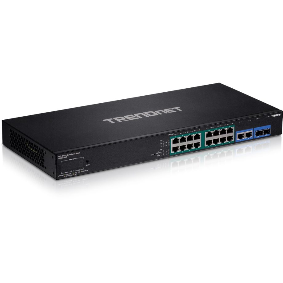 TRENDnet TPE-3018LS 18-Port Gigabit PoE+ Smart Surveillance Switch