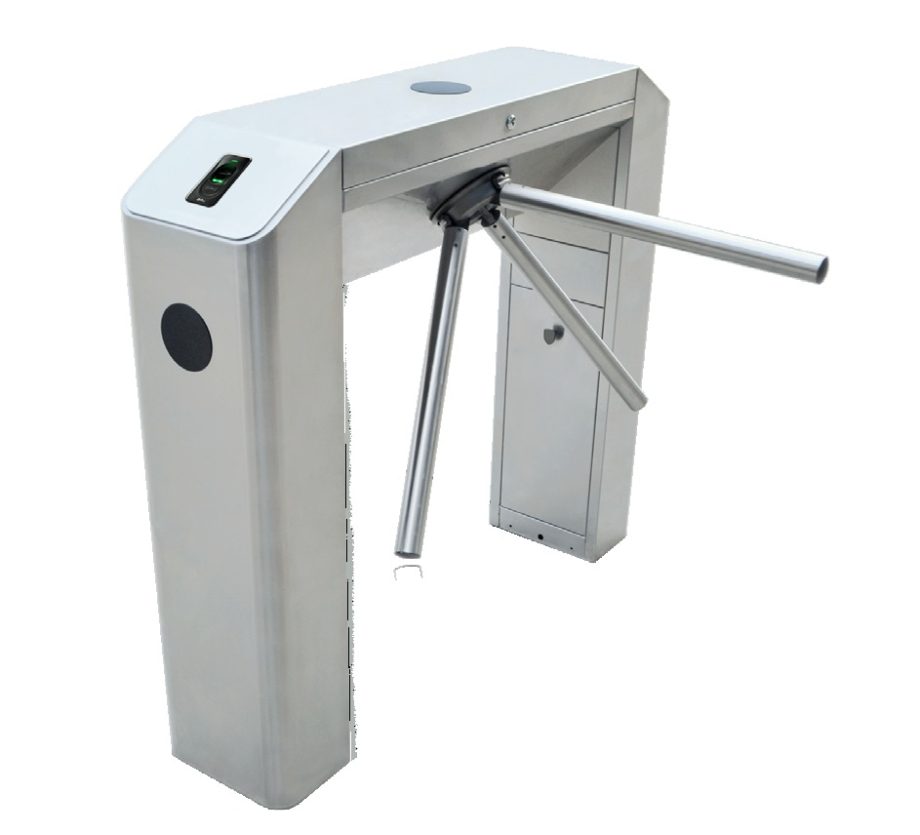 ZKAccess TS2022 Tripod Turnstile with Controller and Combination Fingerprint & RFID Reader