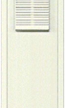 Alpha TTM1W 1 Button Speaker Panel with Flush Back Box Included, White