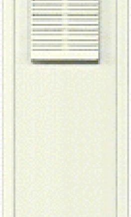 Alpha TTM2W 2 Buttons Speaker Panel with Flush Back Box Included, White