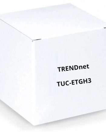 TRENDnet TUC-ETGH3 USB-C to Gigabit Ethernet Adapter, USB Hub
