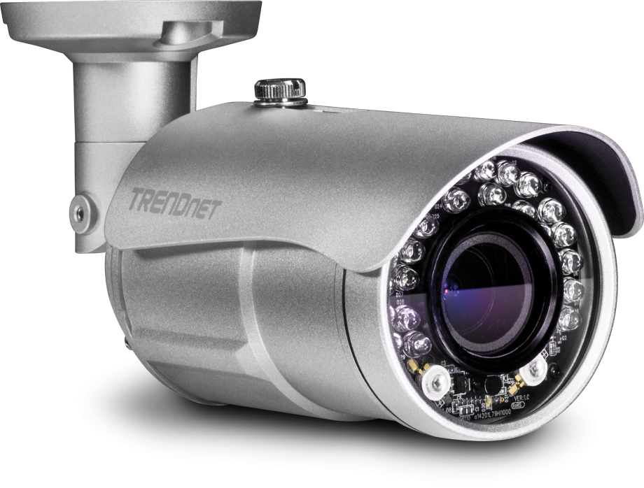 TRENDnet TV-IP344PI Indoor / Outdoor 4 MP Motorized Varifocal PoE IR Bullet Network Camera