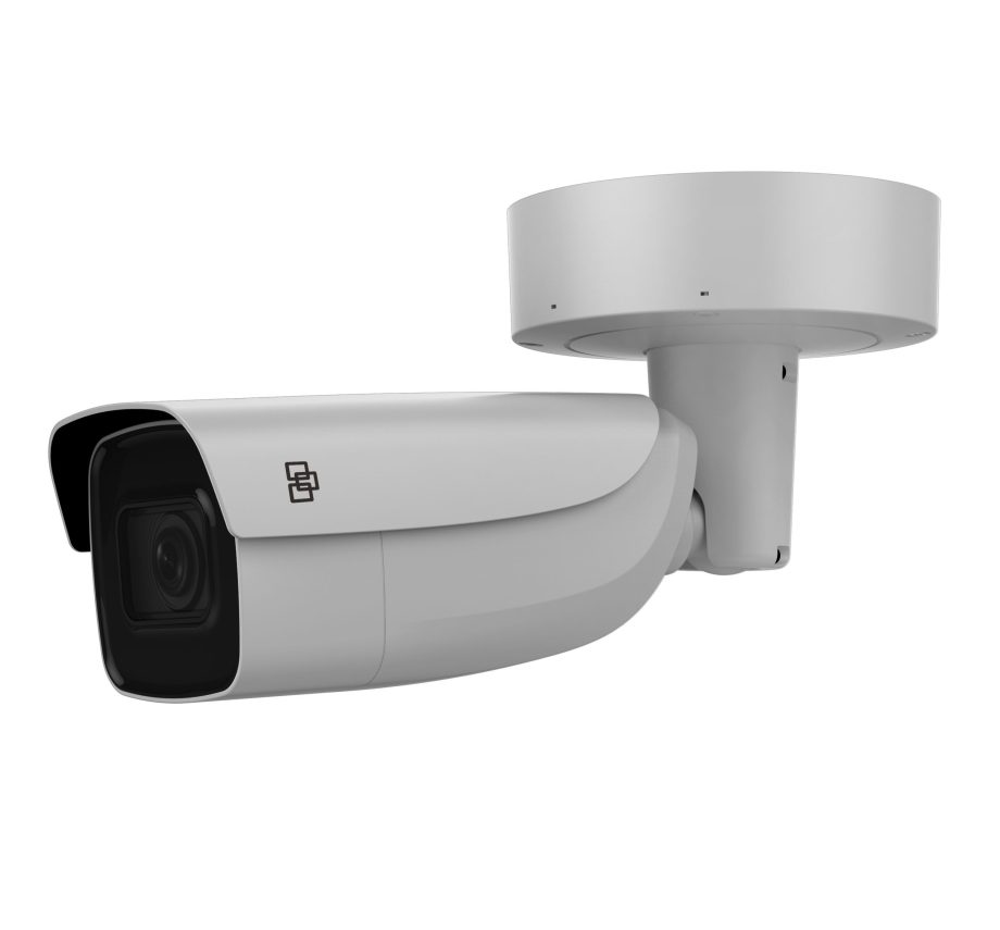GE Security Interlogix TVB-5605 4 Megapixel Network IR Outdoor Bullet Camera, 2.8-12mm Lens