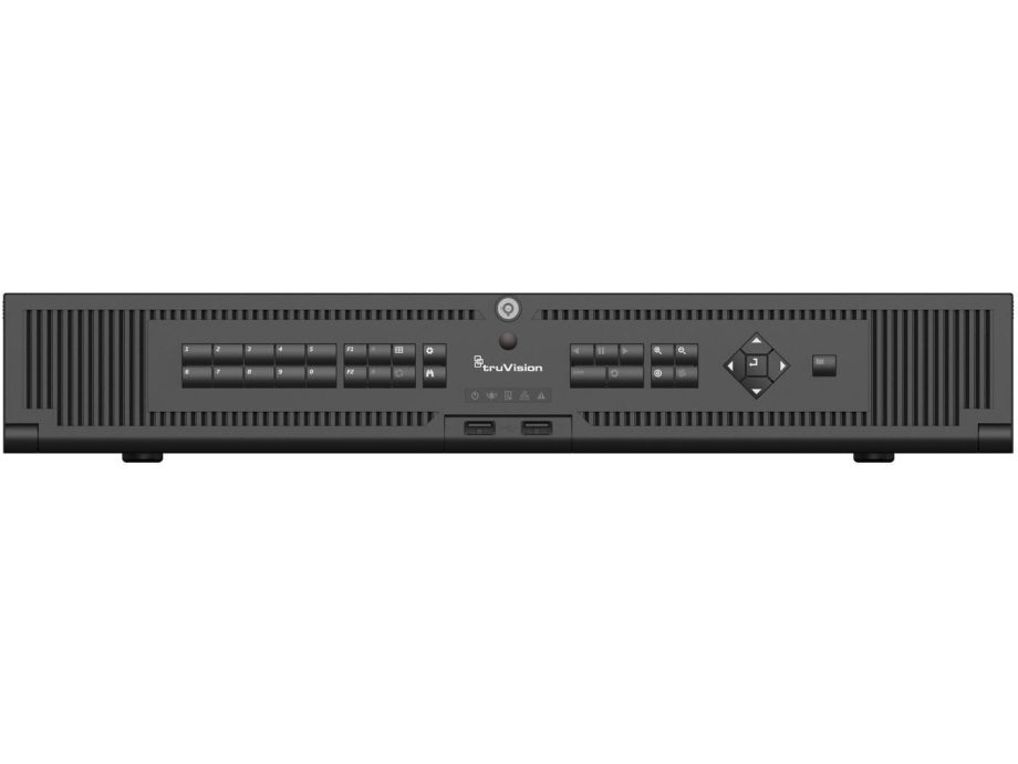 GE Security Interlogix TVN-2216S-12T TruVision NVR 22S, H.265, 16-Channel IP, 16-Channel PoE, 12TB Storage