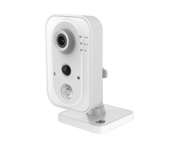 GE Security Interlogix TVQ-8101 1080p Indoor IP Wi-Fi  Desktop IR Camera, 2mm Lens