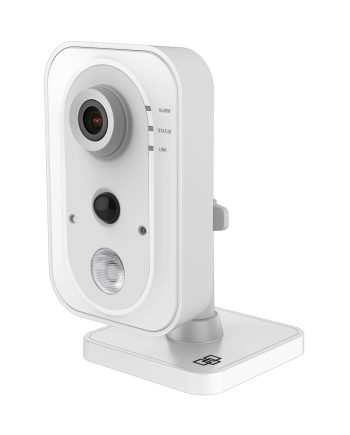 GE Security Interlogix TVQ-8101 1080p Indoor IP Wi-Fi  Desktop IR Camera, 2mm Lens