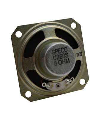 Speco U260SX 2″ Square Mini Speaker