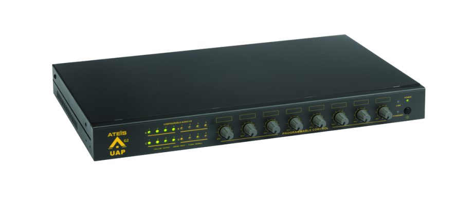 Bogen UAPG2DSP Universal Audio DSP Processor for 8 Inputs and 8 Outputs, Generation 2