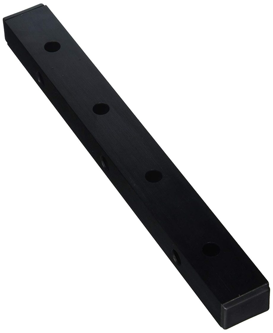 Securitron UBH-BK-12 12″ Universal Header Bracket, Black Anodized