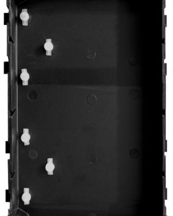 Alpha UPG2 2 Module/ 1 Wide Flush Back Box
