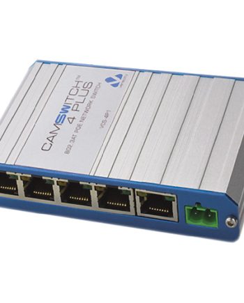 Veracity VCS-4P1 CAMSWITCH 4 Plus 4+1 Port 802.3at POE Network Switch