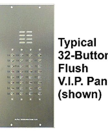 Alpha VI402-174 174 Buttons VIP Panel with No Directory, Less Flush Back Box