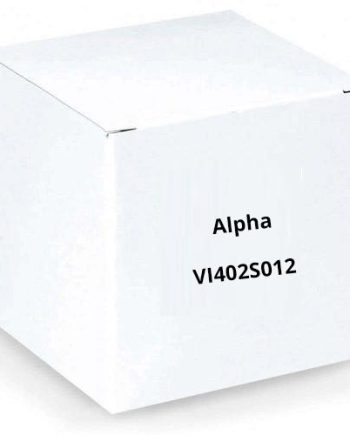 Alpha VI402S012 12 Button VIP Panel with Surface Side Bends, No Directory