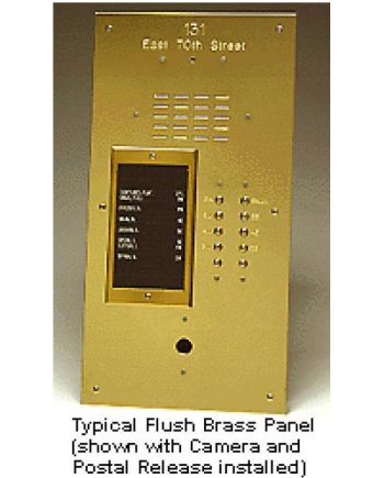Alpha VI404S192D 192 Buttons Brass Panel & Directory Surface