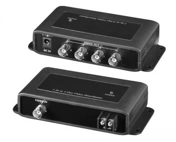 Speco VIDDIST 1 Input to 4 Output Video Distribution Amplifier