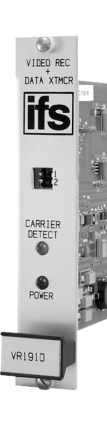 GE Security Interlogix VR1910WDM-R3 FM Video Receiver / Data Transceiver