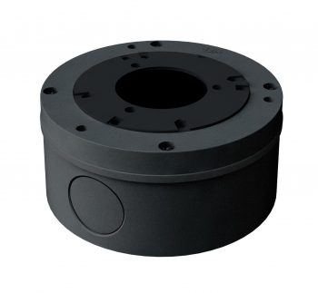 Vitek VT-TJB08-B Junction Box for Cable Management with Transcendent Bullet and Turret Cameras, Black
