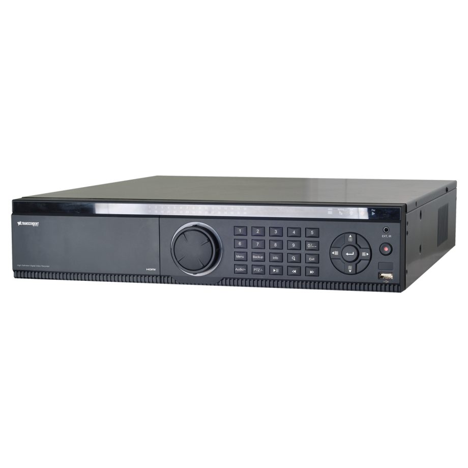 Vitek VT-TNR3216PF-12T 32 Channel 4K H.265 Real Time Network Video Recorder with Facial Detection, 12TB