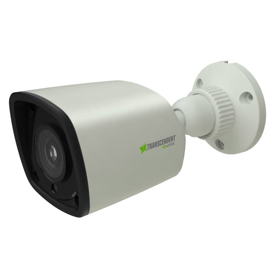 Vitek VTC-TNB5RFE-2 5 Megapixel Indoor/Outdoor WDR IP Camera with 2 IR LED Illumination, 2.8mm Lens
