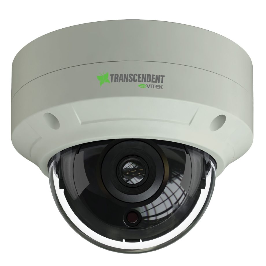 Vitek VTD-THD16R2F-2 2.1 Megapixel Indoor/Outdoor Vandal Dome Camera with 16 IR LED Illumination, 2.8mm Lens