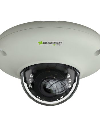 Vitek VTD-TNMD5RFS-2 5 Megapixel Indoor/Outdoor WDR IP Vandal Dome Camera, 2.8mm Lens