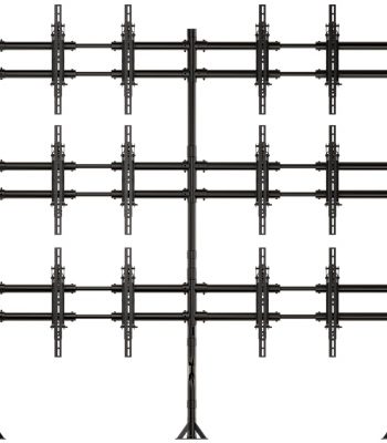 Crimson VWFW47 40″ – 47″ FlexWall Video Matrix Floor to Wall, Black