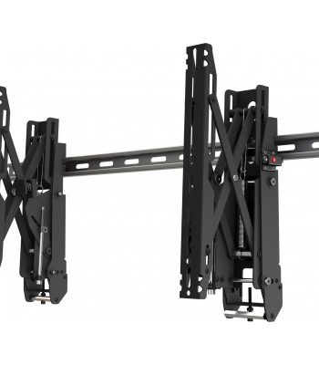 Crimson VWG3U Unistrut Video Wall Mount with 8 Alignment Points and Push-In / Pop-Out Technology, Black