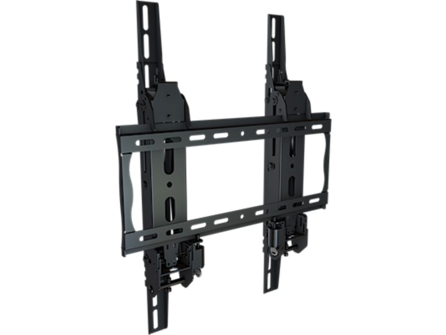 Crimson VWP4600G2 Push-In Pop-Out Video Wall Mount In Portrait Orientation, Black