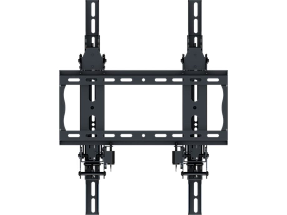 Crimson VWP4600G2 Push-In Pop-Out Video Wall Mount In Portrait Orientation, Black