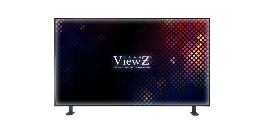ViewZ VZ-43UHD 4K 3840 x 2160 UHD Quad View Color LED Monitor