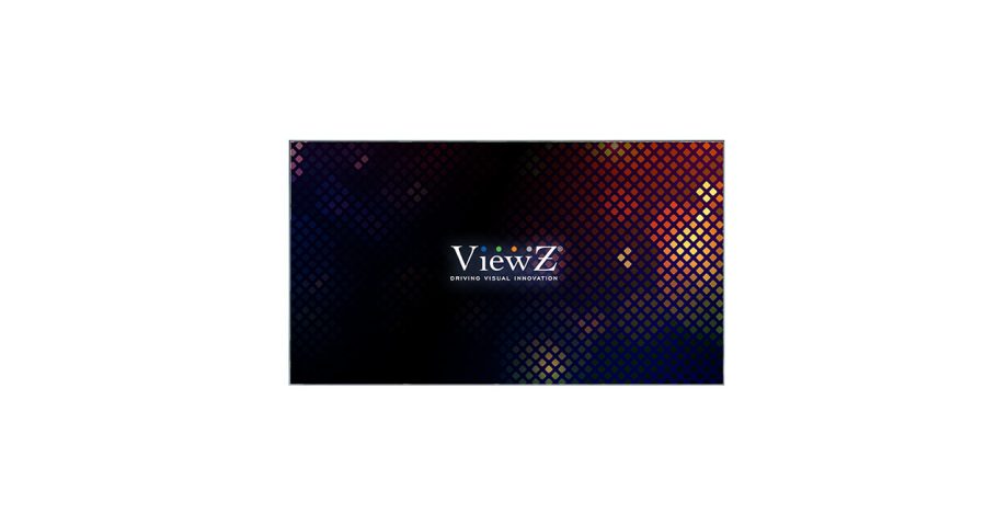 ViewZ VZ-4KVW-49UNBS 49” Ultra Narrow Bezel LED Video Wall Monitor with 1×4 Full HD Video Wall Controller and Wall Mount