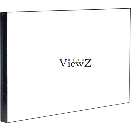ViewZ VZ-4KVW-55UNBS 55″ Full HD Ultra Narrow Bezel LED Video Wall Monitor with 1×4 Full HD Video Wall Controller and Wall Mount