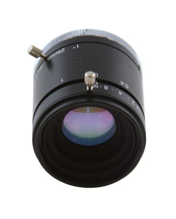 ViewZ VZ-DF25M-3MP-SWIR  1″ 3MP FA Fixed Lens with Manual Iris 25mm Short Wave IR F–1.4 C–Mount