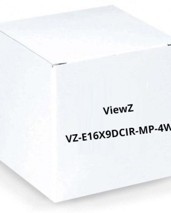 ViewZ VZ-E16X9DCIR-MP-4W 1/1.8″ 2MP Zoom 9-144mm Lens, F1.6, DC, IR, 4 Wire