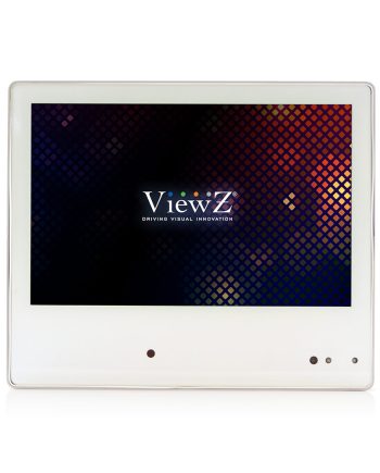 ViewZ VZ-PVM-I1W4N-DVR 10.1″ IP HD Public View LED Monitor, Built In DVR