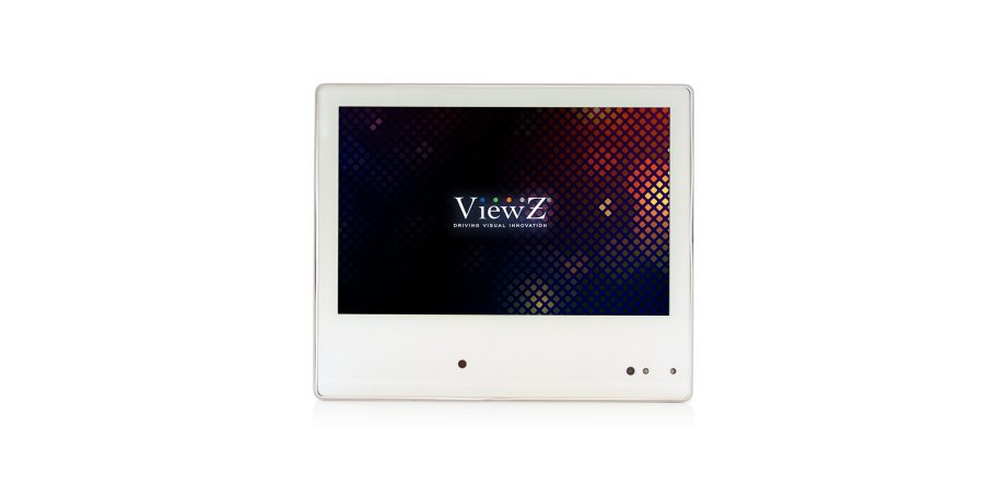 ViewZ VZ-PVM-I1W4N-DVR 10.1″ IP HD Public View LED Monitor, Built In DVR