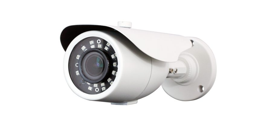 ViewZ VZ-VBC-1 1080p HD-AHD/TVI/CVI/Analog Outdoor IR Bullet Camera, 2.8-12mm Lens