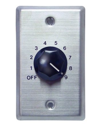 Speco WAT10 10W Volume Control, Silver and Black